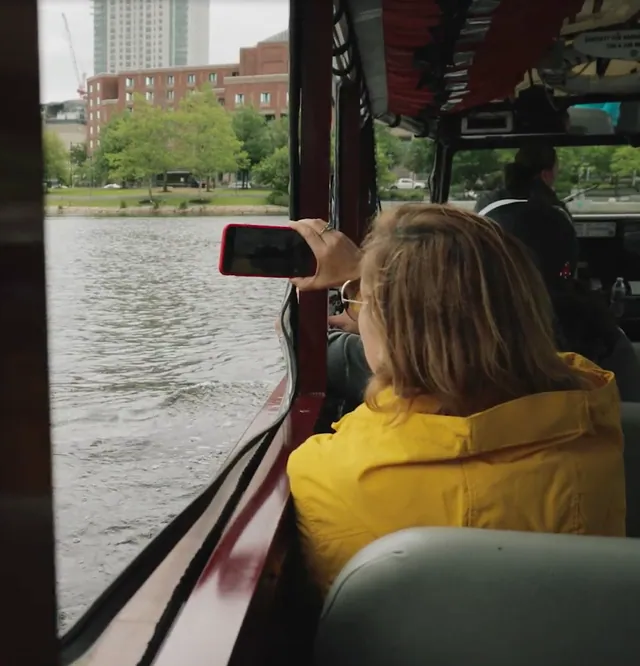 Creating a splash for an iconic clothing brand in Boston, Massachusetts