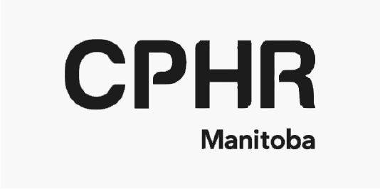 The logo for CPHR Manitoba.